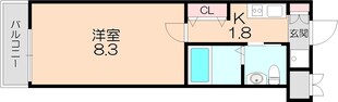 ウィンズコート天神の物件間取画像